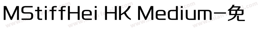 MStiffHei HK Medium字体转换